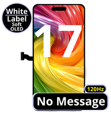LCD No Name Diagnosable Soft Oled Excellent For IPhone 17 120Hz White Box