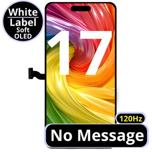 LCD No Name Diagnosable Soft Oled Excellent For IPhone 17 120Hz White Box