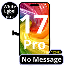 LCD No Message Diagnosable Soft Oled Excellent For IPhone 17 Pro 120Hz White Box