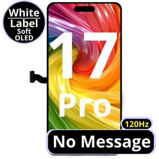 LCD No Message Diagnosable Soft Oled Excellent For IPhone 17 Pro 120Hz White Box