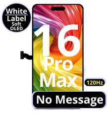 LCD No Message Diagnosable Soft Oled Excellent For IPhone 16 Pro Max 120Hz White Box
