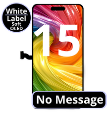 LCD No Message Diagnosable Soft Oled Excellent For IPhone 15 White Box