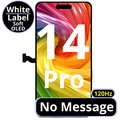 LCD No Message Diagnosable Soft Oled Excellent For IPhone 14 Pro 120Hz White Box