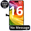 LCD No Message Diagnosable Soft Oled Excellent For IPhone 16 White Box