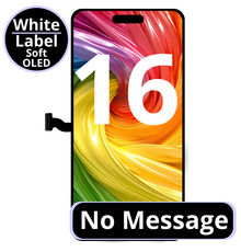 LCD No Message Diagnosable Soft Oled Excellent For IPhone 16 White Box