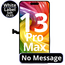 LCD No Message Diagnosable Soft Oled Excellent For IPhone 13 Pro Max 120Hz White Box