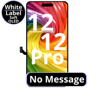 LCD No Message Diagnosable Soft Oled Excellent For IPhone 12 / 12 Pro White Box