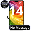 LCD No Message Diagnosable Soft Oled Excellent For IPhone 14  White Box