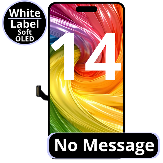 LCD No Message Diagnosable Soft Oled Excellent For IPhone 14  White Box