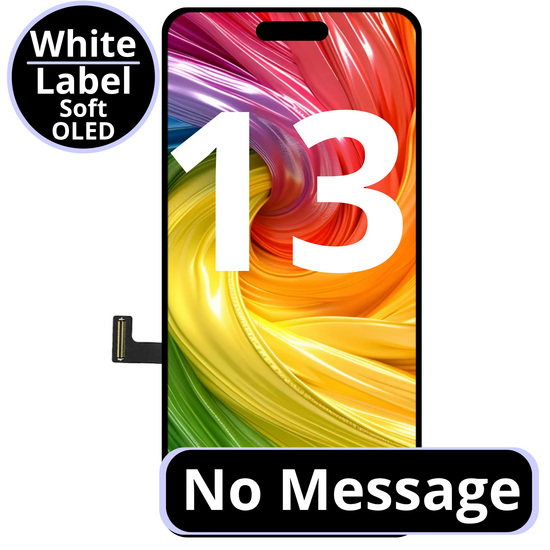 LCD No Message Diagnosable Soft Oled Excellent For IPhone 13  White Box