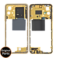 Middle Frame Yellow for Xiaomi M4 Pro 5G - 55020000HC7D - Service Pack