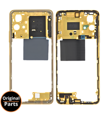 Middle Frame Yellow for Xiaomi M4 Pro 5G - 55020000HC7D - Service Pack