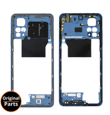 Middle Frame Blue for Xiaomi X4 Pro 5G - 55020000L87D - Service Pack
