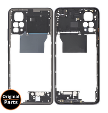 Middle Frame Black for Xiaomi X4 Pro 5G - 55020000KQ7D - Service Pack