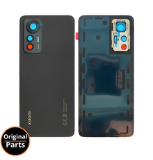 Back Cover Black for Xiaomi 12 Lite - 55050001ZJ1L 55050002BQ1L - Service Pack