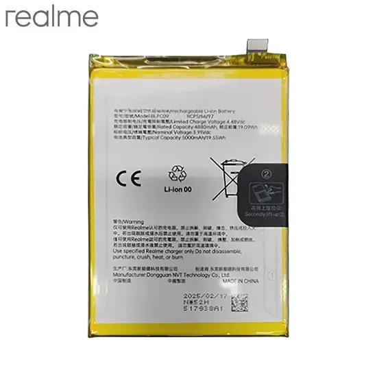 Battery Realme 14x 5G - 621035000218 BLPC09 - Service Pack