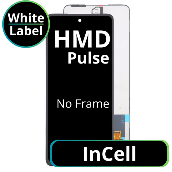 LCD InCell No Frame For HMD Pulse  - White Box