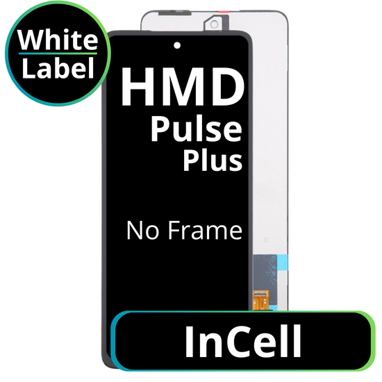 LCD InCell No Frame For HMD Pulse Plus  - White Box