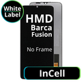 LCD InCell No Frame For HMD Barca Fusion - White Box