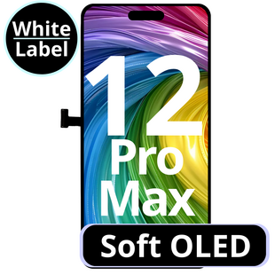 LCD Soft Oled For IPhone 12 Pro Max White Box (Replaceable IC)