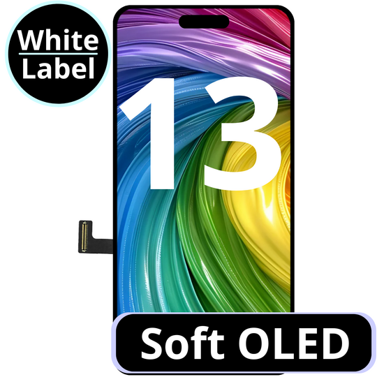 LCD Soft Oled For IPhone 13 White Box (Replaceable IC)