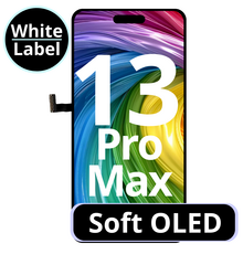 LCD Soft Oled For IPhone 13 Pro Max  120 HZ White Box (Replaceable IC)