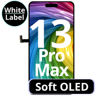 LCD Soft Oled For IPhone 13 Pro Max  120 HZ White Box (Replaceable IC)