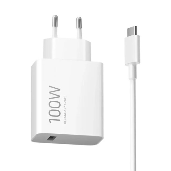 Xiaomi 100W Ppwer  Adapter USB-A + Cable - Boxed