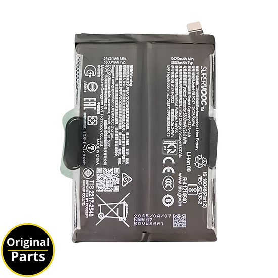 Battery Realme GT 7 5G / GT 7T - 621035000287 BLPC47 - Service Pack