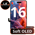 LCD LA Soft Oled For IPhone 16  (Replaceable IC)