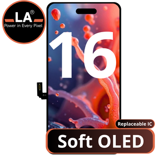 LCD LA Soft Oled For IPhone 16  (Replaceable IC)