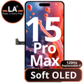 LCD LA Soft Oled For IPhone 15 Pro Max 120HZ (Replaceable IC)