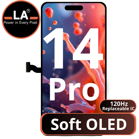 LCD LA Soft Oled For IPhone 14 Pro 120 HZ (Replaceable IC)