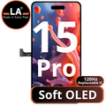 LCD LA Soft Oled For IPhone 15 Pro 120 HZ (Replaceable IC)