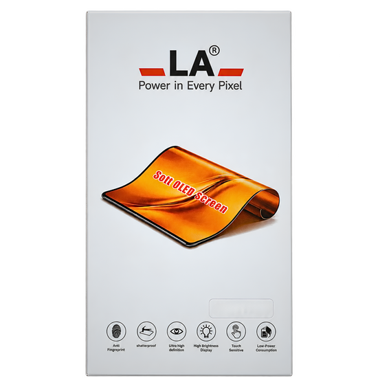 LCD LA Soft Oled For IPhone 15 Pro 120 HZ (Replaceable IC)