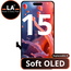 LCD LA Soft Oled For IPhone 15 (Replaceable IC)