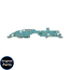 Antenna Board for Samsung Tab S11 Ultra WiFi X930  - GH82-38358A - Service Pack
