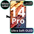LCD Ultra Soft Oled With Battery Efficient EDP 1 - 120Hz For IPhone 14 Pro - White Box