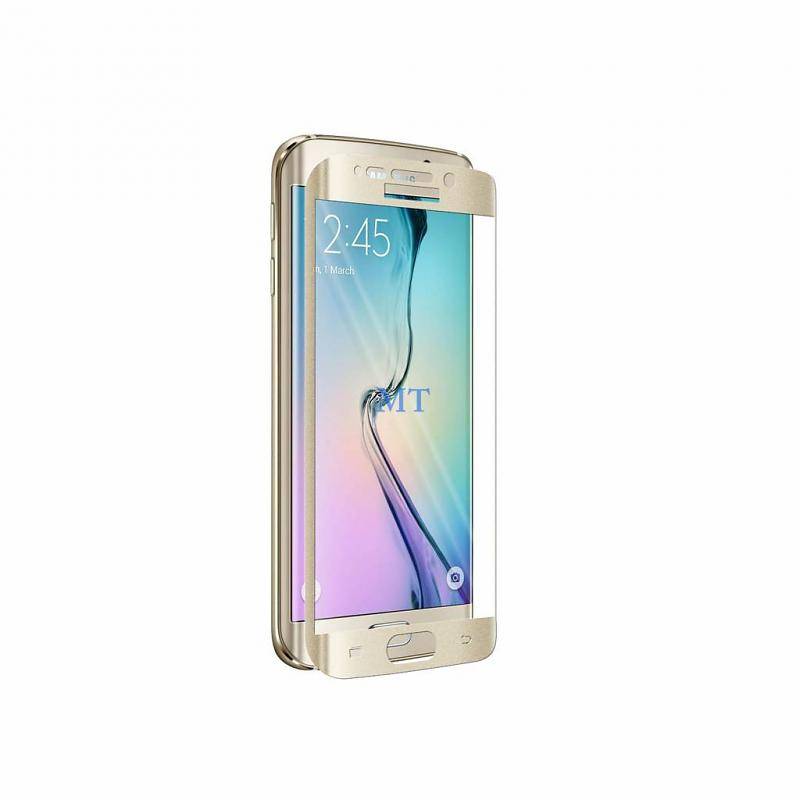 Glass Galaxy S6 Edge Tempered Protector Clear Curved, foto 3 van 6