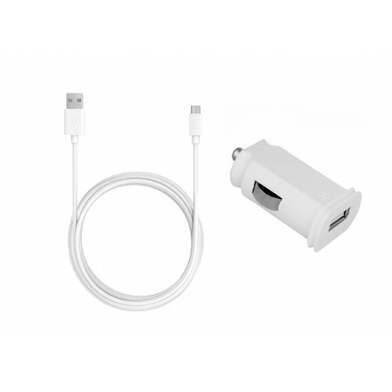 A+ 2 in 1 Car Charger Single USB Micro