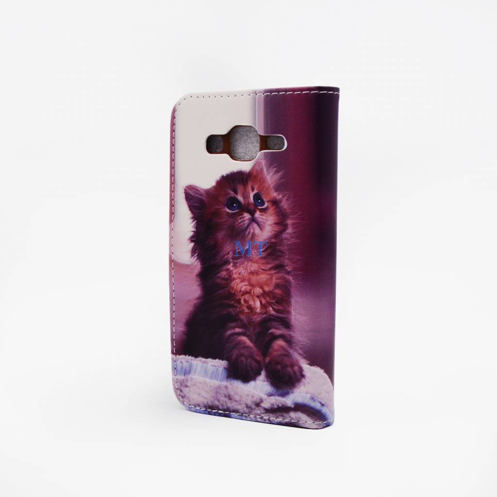 Kitty Print Case Galaxy J7 (J700F), foto 2 van 3