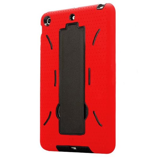 Silicone Coated Kickstand Case I-Pad Mini 1/2