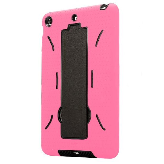 Silicone Coated Kickstand Case I-Pad Mini 1/2