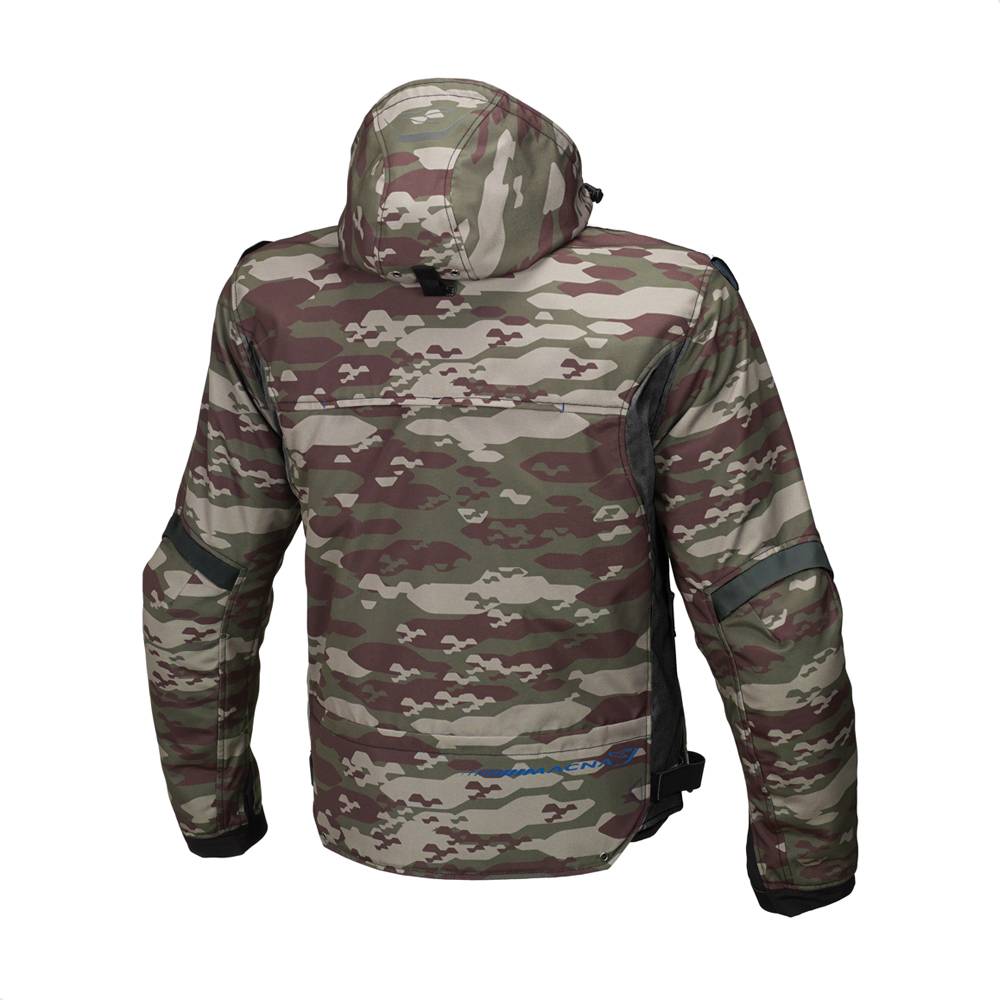 Macna Redox Textiel Camouflage Motorjas systeem All Season - MJK Leathers