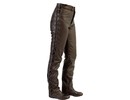 MJK Leathers Heren String/Veter Jeans Leer