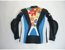 MJK Leathers Eau Rouge Motorjack met Bloemen