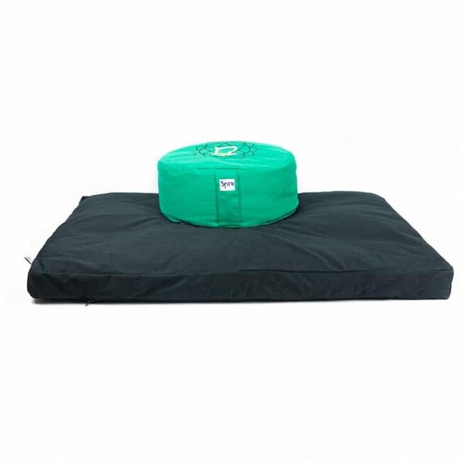 Spiru Zabuton Meditation Mat Black