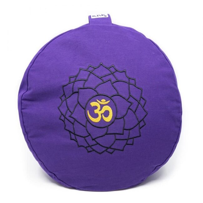 Spiru Purple Meditation Cushion 7th Chakra