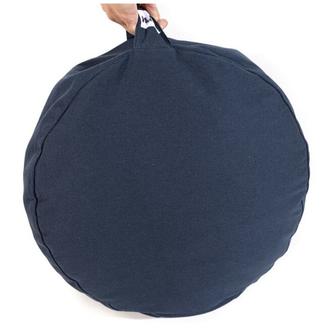 Spiru Donkerblauw Meditatiekussen