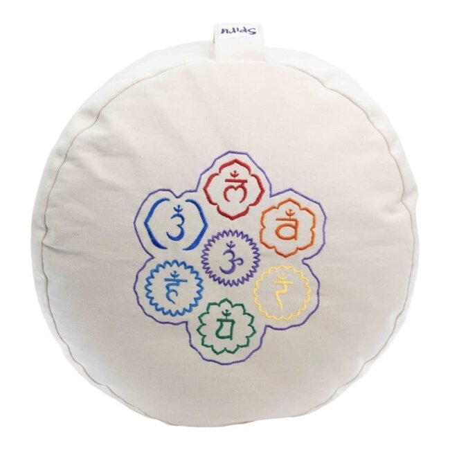 Spiru Cremé Meditatiekussen alle Chakra’s